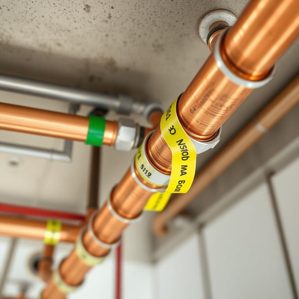 Plumbing — med gas rough-in
